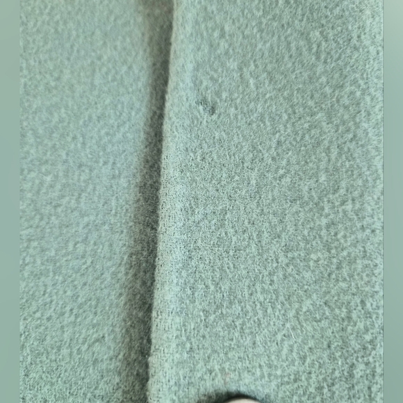 Talbots Petites 100% Wool Coat - Sage Green - Size 16P - Vintage - Picture 12 of 12